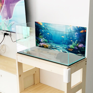 Peces de acuario Art Deco de PVC impresos personalizables para pegatinas decorativas autoadhesivas - Product Image 5