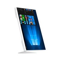 PC de bureau sans cadre ultra-fin tout-en-un, design Mac, ordinateur tout-en-un, ordinateur portable I5 tactile, 21,5 pouces, ordinateur portable de jeu, blanc