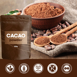Ingredientes naturales <span class=keywords><strong>sin</strong></span> OGM <span class=keywords><strong>sin</strong></span> <span class=keywords><strong>gluten</strong></span> en polvo de <span class=keywords><strong>cacao</strong></span> <span class=keywords><strong>puro</strong></span> orgánico privado OEM <span class=keywords><strong>sin</strong></span> aditivos - Product Image 3
