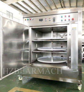 Hoge Kwaliteit Industriële Magnetron Kruid Sterilisator Machine Zwarte Soldaat Vliegendroger Plc Elektrische Verwarming Droge Oven Motor - Product Image 3