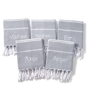 ผ้าขนหนูเทอร์รี่ลายทางผ้าฝ้าย 100% ขนาดใหญ่พิเศษ สำหรับเดินทางช่วงฤดูร้อน ซึมซับน้ำได้ดี แห้งเร็ว ไม่ติดทราย ผ้าขนหนูชายหาดสไตล์ตุรกี - Product Image 4