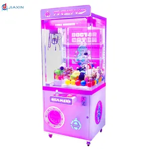 Jiaxin Bron Fabriek Oem Service Factuur Acceptor Speelgoed Kraan Klauw Machine Klauw Machine Mini Te Koop