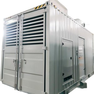 เครื่องกำเนิดไฟฟ้าดีเซลแบบตู้คอนเทนเนอร์ Ruizi รุ่น GFS1000 800-2000kVA ระบายความร้อนด้วยน้ำ พร้อมหลังคาเก็บเสียง สำหรับใช้งานในอุตสาหกรรม ได้รับใบอนุญาต รับผลิตภายใต้แบรนด์ของลูกค้า - Product Image 3