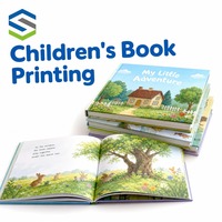 Livres pour enfants à couverture rigide personnalisée, impression offset, reliure parfaite avec couverture cartonnée