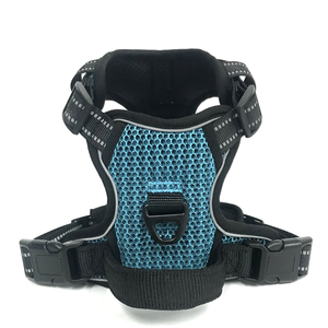 Fabricante de alta calidad al por mayor chaleco reflectante y transpirable arnés para perros grandes para caminar - Product Image 5