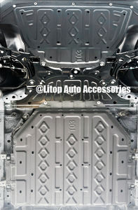 Kits de carrosserie de voiture, cache-moteur en acier, protection de batterie pour Leapmotor T03 2021 2022 2023, protection de dessous de caisse, plaque de protection - Product Image 2