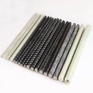 Alta calidad FRP Rebar Basalt Fiber Rebar Fibra de vidrio Rebar para la construcción - Product Image 1