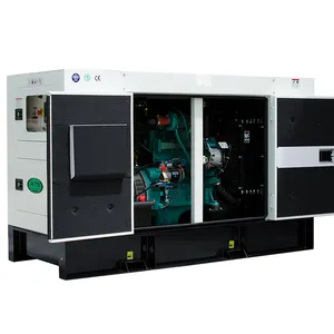 รูปแบบใหม่เครื่องกําเนิดไฟฟ้า 180kva เครื่องกําเนิดไฟฟ้าเงียบ 150kw โดยเครื่องยนต์ Cumins 6CTA8.3-G2