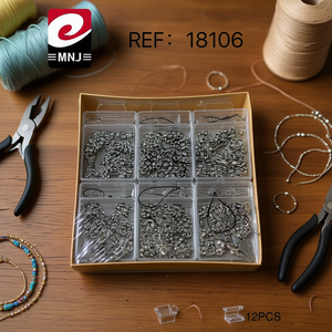 MNJ Beaded Jewelry Making Kit 12pcs Assorted Metal Charms and Findings for Crafting and DIY Projects - Product Image 3