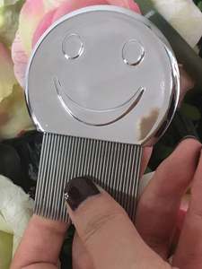 Herramienta para el cabello <span class=keywords><strong>de</strong></span> acero inoxidable para niños, peine terminador, sin liendres, <span class=keywords><strong>tratamiento</strong></span> para piojos, peine para eliminar piojos - Product Image 2