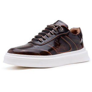 รองเท้าหนังลูกวัวอิตาลีสีเทาควันใหม่สำหรับผู้ชายรองเท้าเพิ่มความสูงความสูงความสูงของรองเท้าผ้าใบผู้ชายขนาด<span class=keywords><strong>ใหญ่</strong></span>47 48 49 - Product Image 6