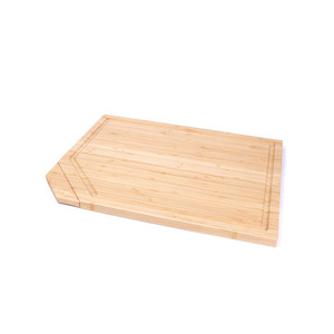 Tabla de cortar/picar cuadrada de madera de haya sin pintar, diseño personalizable, adecuada para comida infantil china y cocina. - Product Image 2