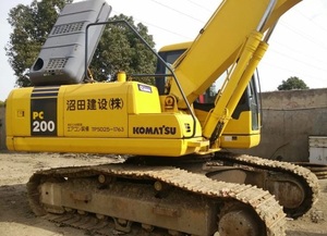 Komatsu เครื่องขุด PC200-7มือสองพร้อมถังประสิทธิภาพสูง - Product Image 2