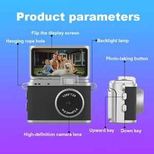 Mini Cámara Digital de Bolsillo para Estudiantes, Grabación HD 1080P, Videocámara Pequeña para Viajes, Estudios, Conciertos y Fotografía - Product Image 6