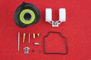 Kit de <span class=keywords><strong>réparation</strong></span> et de reconstruction de carburateur GOOFIT 24 mm PZ24, remplacement pour GY6 150cc ATV Quad Moped Scooter - Product Image 4