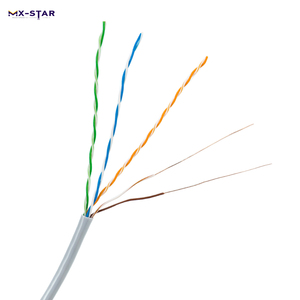 Alta velocidad 4 pares 26awg <span class=keywords><strong>UTP</strong></span> <span class=keywords><strong>CAT5</strong></span> <span class=keywords><strong>cable</strong></span> cobre CAT5e networkLan <span class=keywords><strong>cable</strong></span> precio por metro - Product Image 6