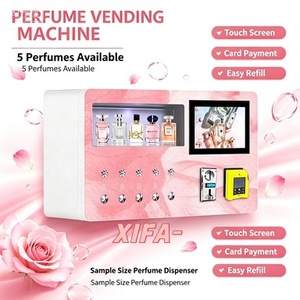 Enfin un vaporisateur de parfum mural qui accepte les pièces de monnaie, les billets, les cartes et les portefeuilles mobiles. - Product Image 1