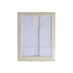 Kotak kertas jendela bening kapsul tunggal muffin panggang dedak kayu Mousse-untuk kemasan makanan untuk kue mangkuk - Product Image 4