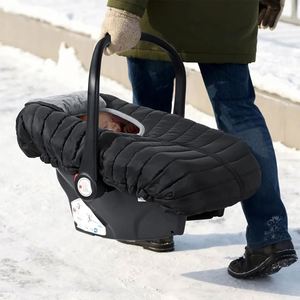 Asiento de coche de bebé Weather Shield Carseat Cover Canopy Warm Quilted Winter Baby Car Seat Cover - Product Image 5