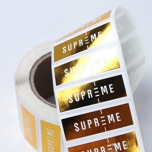 Adesivi per trofei in lamina d'oro con stampa personalizzata adesivi in lamina d'oro in pvc adesivi in foglio di alluminio dorato - Product Image 5