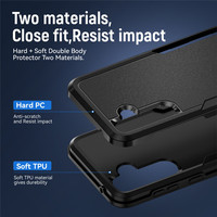 Housse de protection antichoc double couche rigide en PC TPU Armor Heavy Duty pour Samsung S23 FE S23 Plus S23 Ultra
