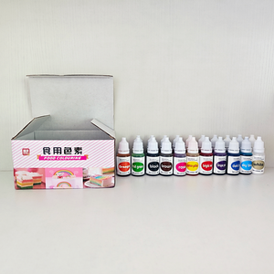 2025 Offre Spéciale 12 couleurs poudre colorant alimentaire Pigment <span class=keywords><strong>pour</strong></span> la cuisson bricolage boissons biscuits et décorations bouteille emballée 10g - Product Image 5