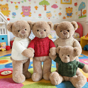 <span class=keywords><strong>Orsacchiotto</strong></span> di Peluche Personalizzato con Logo Ricamato, Morbido <span class=keywords><strong>Orsacchiotto</strong></span> con Maglietta, Giocattolo in Peluche con Logo Personalizzato - Product Image 1