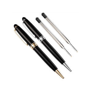 Stylos d'hôtel promotionnels avec logo, chaîne, stylo à bille en métal de 1,0 mm pour la personnalisation, style sportif torsadé - Product Image 5