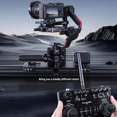 Motorized Greenbull XT5 Smart Camera Slider Aluminum Alloy Telescopic Rail (0.66-1.2m) Wireless Remote Control for Ronin Cameras