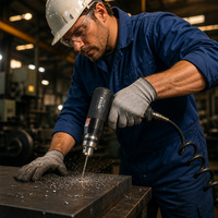 Perceuse pneumatique de qualité industrielle 1,5-10 mm, mandrin pneumatique 1800 tr/min, outil pour la fabrication de structures en acier, atelier OEM RUIYI R-7018