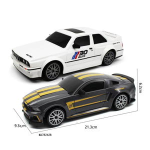 Coche de Carreras RC de Alta Velocidad con Derrape en las Cuatro Ruedas, Juguete de Coche de Carreras con Control Remoto de Escritorio, Coches de Simulación RC 2.4G con Control Remoto de Escritorio - Product Image 3