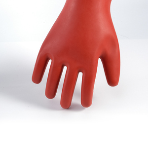 IEC60903 Clase 00 Electricista de alto voltaje 20KV 35KV Electricista Guantes aislantes protectores de seguridad de goma natural eléctrica - Product Image 5