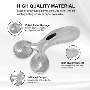 Planche de massage Guasha pour le visage, le cou et les yeux, rouleau facial et ensemble Gua Sha en acier inoxydable - Product Image 4