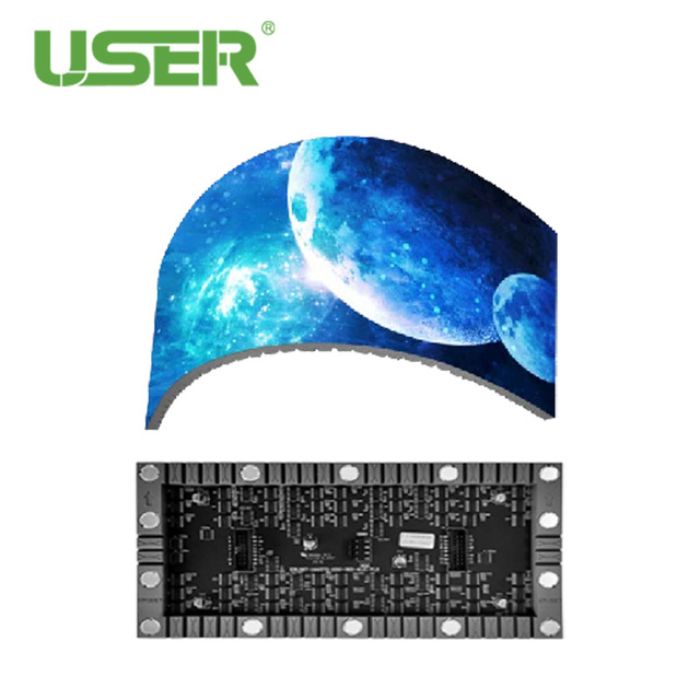 3D Immersive Interaction LED Time Tunnel Screen Curved Micro LED Display Interactive 3d Led Screen