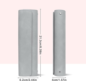 Estuche de Viaje para Cepillo de Dientes Electrónico de Cuero PU Impermeable con Cierre Magnético, Bolsa de Transporte Protectora para Oral-b <span class=keywords><strong>Philips</strong></span> - Product Image 3