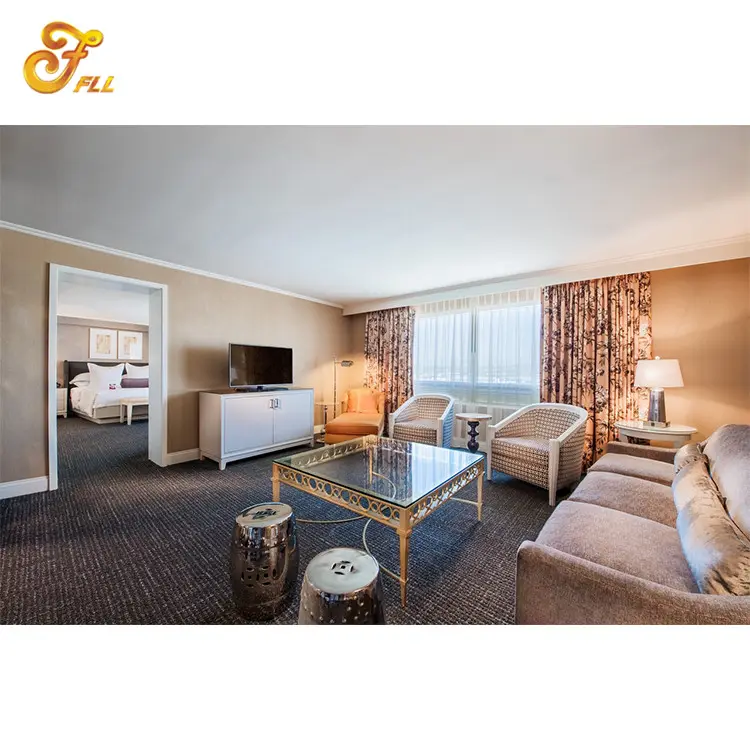 Fábrica de atacado candlewood suites confortáveis quatro estações conjunto de quarto de hotel