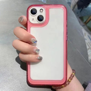 เคสโทรศัพท์กันกระแทกแข็ง,เคสใสสำหรับ <span class=keywords><strong>Iphone</strong></span> 13 14 Pro Max สำหรับ Samsung Galaxy S22 Ultra Z Flip 3 5G เคสขายส่งจำนวน<span class=keywords><strong>ม</strong></span>าก - Product Image 5