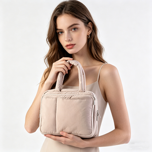 Maletín Portátil para Laptop de 13 Pulgadas, Estilo Casual de Negocios, Ligero, de Poliéster, con Correa de Hombro - Product Image 1