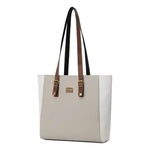 Bolso Tote para Mujer Fana Adelle, Gris M3716, Microfibra, Cuero Sintético, Uso Diario - Product Image 4
