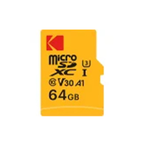 การ์ดหน่วยความจำ Kodak V30 Ultra Micro SDXC 128GB Class 10 UHS 1 U3 พร้อมอะแดปเตอร์ (ความเร็วสูงสุด 100mb/s) รุ่น W/A1 -64GB ถึง 128GB - Product Image 2