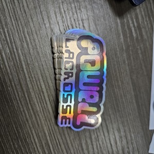 Pegatinas de teléfono holográficas brillantes y brillantes personalizadas - Product Image 4