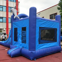 Château gonflable pour adultes et enfants, thème dauphin de dessin animé, jungle, princesse, pour garçons, filles et adultes
