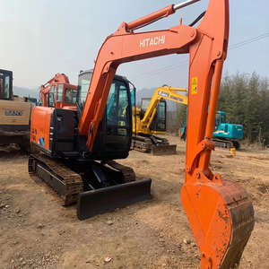 La petite pelleteuse d'occasion Hitachi 60 est flexible et facile à utiliser, à bas prix. Il est 80% neuf et produit à l'origine - Product Image 3