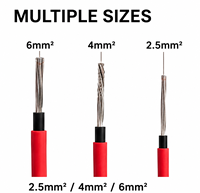 Cable Solar de Bajo Voltaje DC XLPE PV Marca Tianyuan al por Mayor, 1kV, Cobre Estañado, Cubierta LSZH, Resistente a Rayos UV, para Energía Renovable