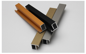 20 Perfiles Minimalistas para Armario, Puerta Corredera de Vidrio, Material para Marco de Ventana, Aluminio Anodizado Negro, Diseño Desmontable - Product Image 5