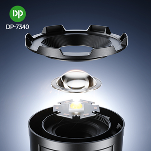 Mới Đến Trong Kho Xách Tay Có Thể Sạc Lại LED Tìm Kiếm Ánh Sáng Bên Ánh Sáng Khẩn Cấp Năng Lượng Mặt Trời Sạc 4000MAh Pin Tập Trung - Product Image 4