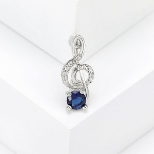 Broche de cuerno de <span class=keywords><strong>clave</strong></span> de sol con diamantes de imitación de aleación elegante y atmosférica, ramillete, accesorios de insignia de <span class=keywords><strong>instrumento</strong></span> <span class=keywords><strong>Musical</strong></span> de moda - Product Image 4