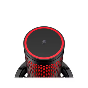 ไมโครโฟนคอนเดนเซอร์ HyperX 872V1AA QuadCast 2 แบบ USB สำหรับ PC PS4 PS5 Mac พร้อมฐานกันสั่น 4 รูปแบบการรับเสียง เหมาะสำหรับการเล่นเกม - Product Image 2
