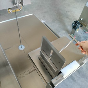 Scie à os électrique professionnelle pour <span class=keywords><strong>boucherie</strong></span>, découpe de viande congelée, équipement en acier inoxydable - Product Image 4