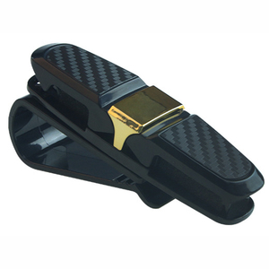 Kacamata hitam mobil ABS kualitas tinggi, kacamata hitam, kacamata penahan, kit Interior dengan kacamata pelindung matahari, klip tiket - Product Image 1
